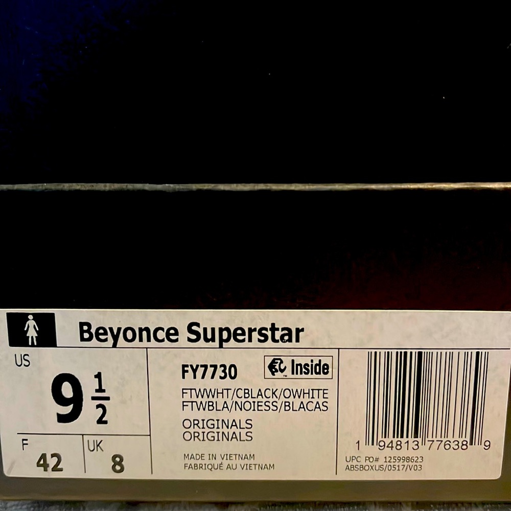 Beyoncé Superstar Original Adidas